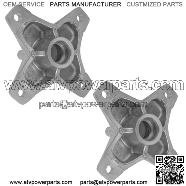 Front Left and Right Wheel hub fits Yamaha YFZ450 YFZ450V YFZ450R 2006 2007-2013 (For: Yamaha Raptor 700) - Image 4