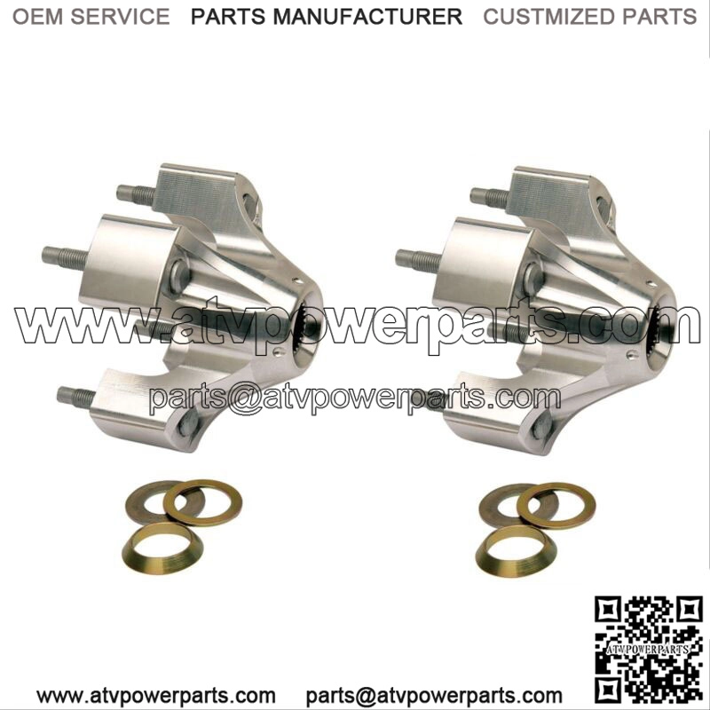 Extended Rear Wheel Hubs Fits HONDA TRX400EX TRX400X TRX450R TRX450ER (For: Honda)