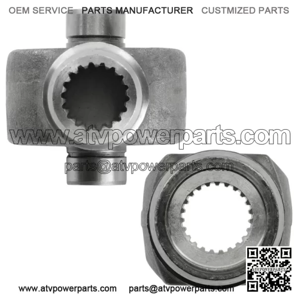 2x Front Drive Shaft Yoke with U-Joint for Yamaha Grizzly 450 YFM450 YFM45F 2007 (For: 2006 Yamaha Rhino 660) - Image 5
