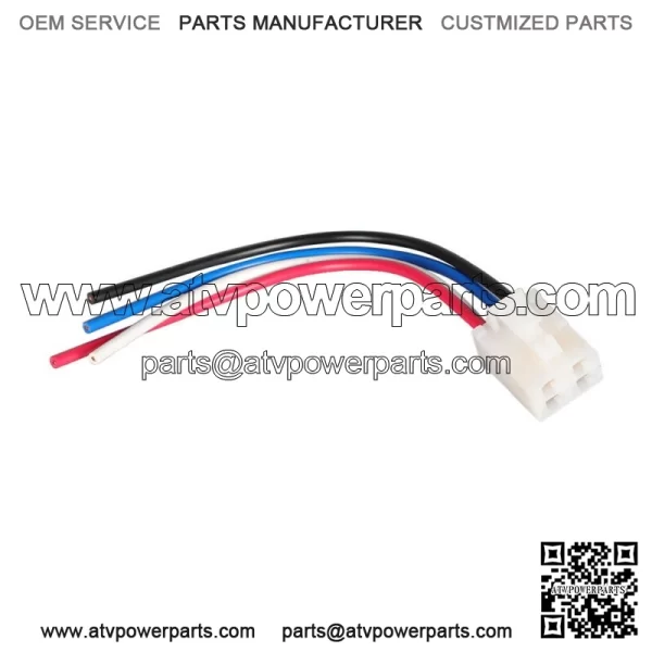 For Yamaha YFZ450 Raider R1 Starter Solenoid Relay Wiring Harness Plug - Image 2
