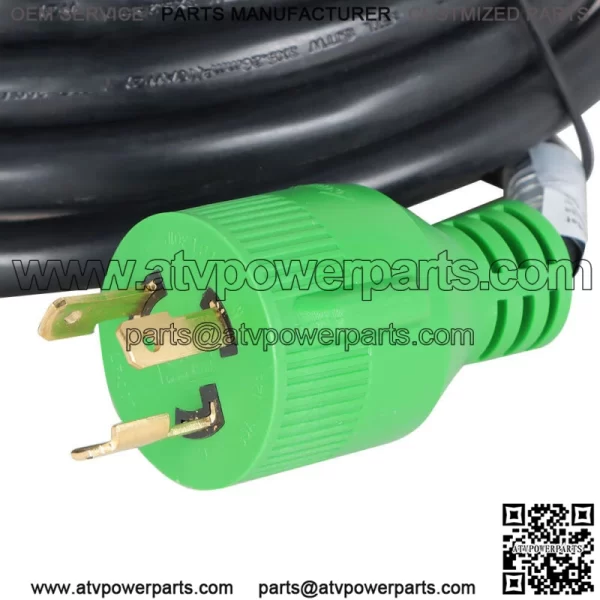 3 Prong 30 Amp 10FT Generator Extension Cord 10 Feet NEMA L5-30P/L5-30R 125V - Image 5