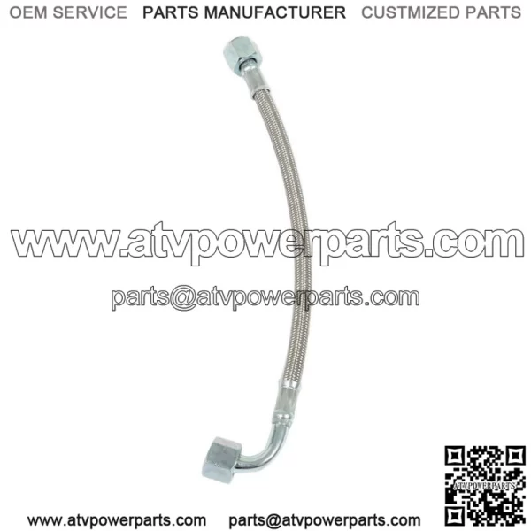 Turbo Oil Feed Line Tube W/ Connectors For Dodge Ram 5.9L 6.7L Cummins