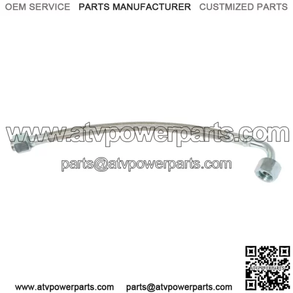Turbo Oil Feed Line Tube W/ Connectors For Dodge Ram 5.9L 6.7L Cummins - Image 2
