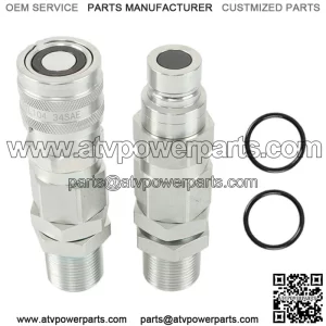 For John Deere 35G 50C 260 325 CT332 Hyd.Quick-Connect Coupler KV13884 AT312877