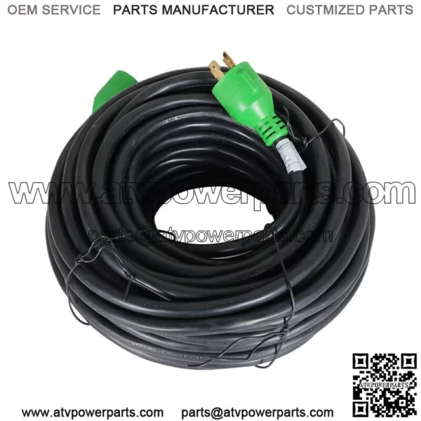 30 Amp 3 Prong Generator Extension Cord 100 Feet NEMA L5-30P/L5-30R 125V - Image 4