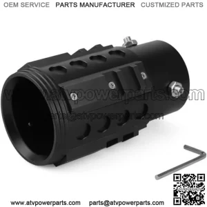 63mm aluminum alloy tail throat #black