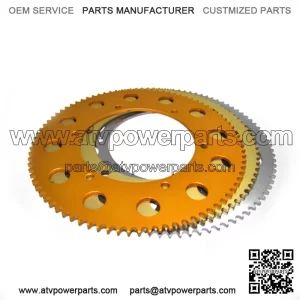 Sprockets 219 pitch
6061 grade aluminium
71,72,73,74,75,76,77