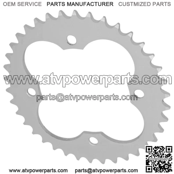 Rear Sprocket for Honda TRX450R TRX450ER 2006 2007 2008 2009 2010 2011 2012-2014 (For: Honda) - Image 5