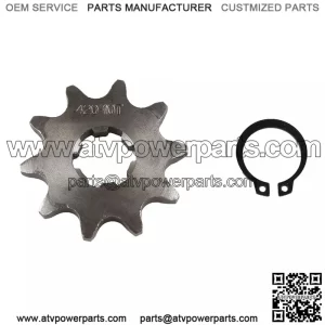420Chain 17mm 10-18T Front Sprocket For 50 70 90 110 125 140cc ATV Pit Dirt Bike