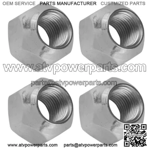 4x Rear Wheel Lug Nut For Polaris Magnum 425 2x4 4x4 6x6 1995-1997 1/2-20