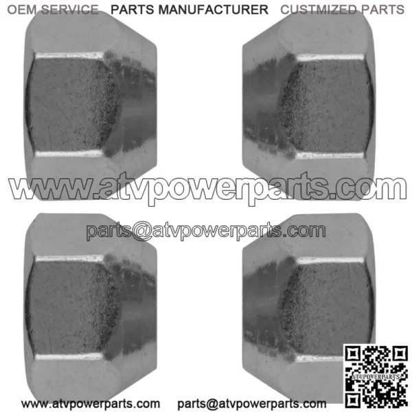 4x Rear Wheel Lug Nut For Polaris Magnum 425 2x4 4x4 6x6 1995-1997 1/2-20 - Image 5