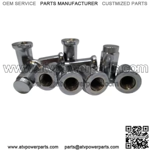 wheel nut chrome flat M10x1,25  13275