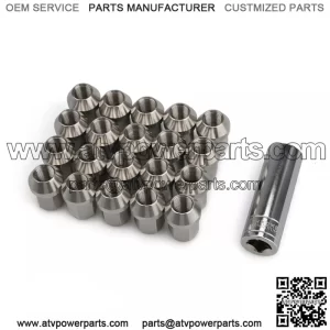 35mm Stainless steel nut 1# (19 pairs of sides) M12*1.5
