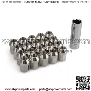 35mm Stainless steel nut 1# (19 pairs of sides) M12*1.25