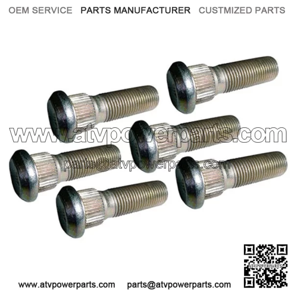 (6) Front Wheel Studs 453762R1 Fits Fordson Dexta C5NN1107F Fits Ford TW10 TW20