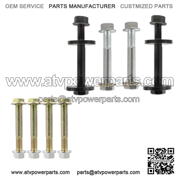 Front Control Arms Cam Bolts & Hardware Complete Kit For1994-1999 Dodge Ram 3.9L - Image 4