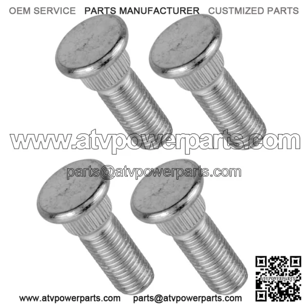4 Front Wheel Hub Stud Bolt Fits Yamaha Rhino 660 YXR660F 4x4 2005 2006-2007 (For: 2006 Yamaha Rhino 660) - Image 3