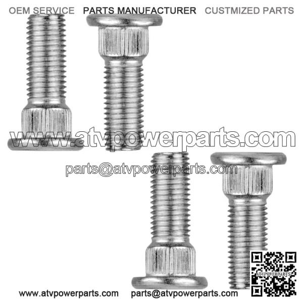 4 Front Wheel Hub Stud Bolt Fits Yamaha Rhino 660 YXR660F 4x4 2005 2006-2007 (For: 2006 Yamaha Rhino 660) - Image 4