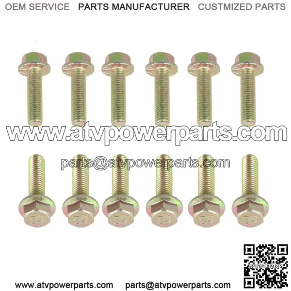 For Chevy GM LS1 LS2 LS6 LS7 LSX Exhaust Manifold Header Bolts Hardware Kit