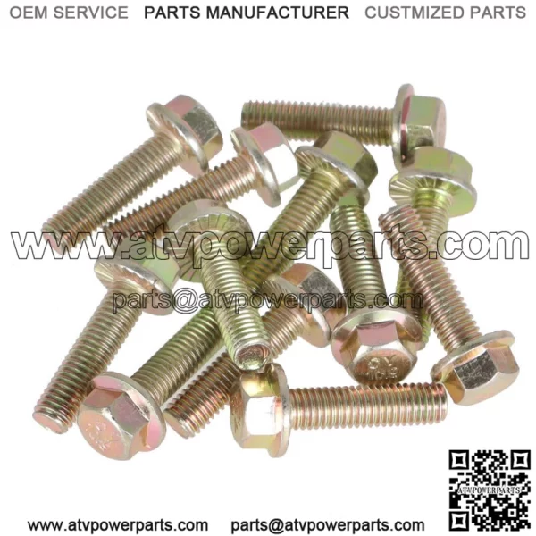 For Chevy GM LS1 LS2 LS6 LS7 LSX Exhaust Manifold Header Bolts Hardware Kit - Image 3