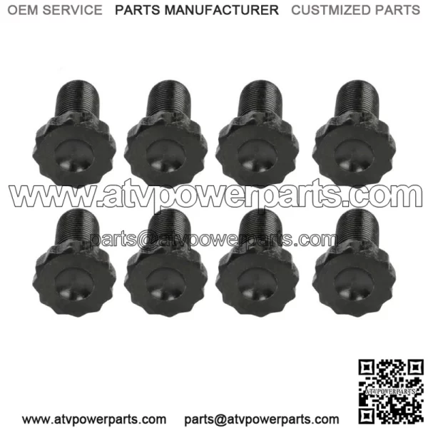 For Honda B series GSR LS SI EG EK DC2 B16 B18C1 B18 B18A1 Flywheel Bolts Black