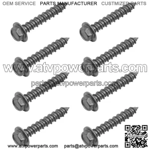 Clutch Cover Screw Bolts for Polaris RZR Ranger 500 570 900 1000 M6 x 35 Qty 8
