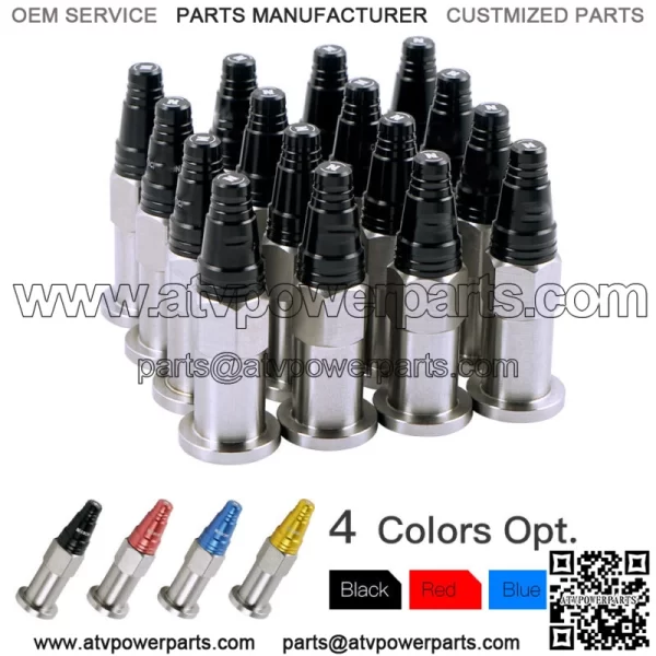 For YAMAHA 700 700R Spiked Wheel Lug Nuts Wheel Collar Bolts 2006-2021 For: More than one vehicle