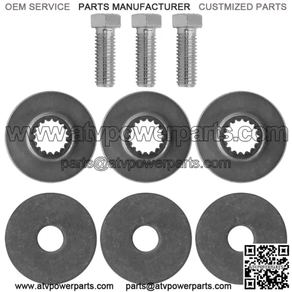 Deck Blade Bolt & Washer For Simplicity 916 917 919 920 1916 1918 1920 42" 48" - Image 5