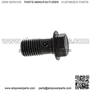 Polaris Ranger Banjo Bolt, 10 mm x 1.25-6G,  OEM Part 1910958, Qty 1