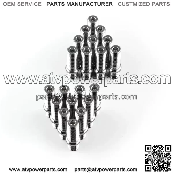 Short 50mm reverse bolt M14*1.5-M12*1.5 - Image 4