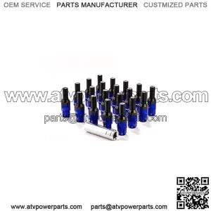 6061 aluminum cover (33mm) cone-mouth German bolt 28mm M12*1.25