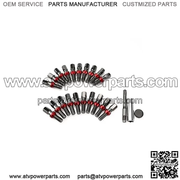 Conical German iron integrated bolt 28mm M12*1.25