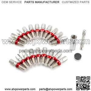 Conical German stainless steel integrated bolt 28mm M14*1.5#natural color