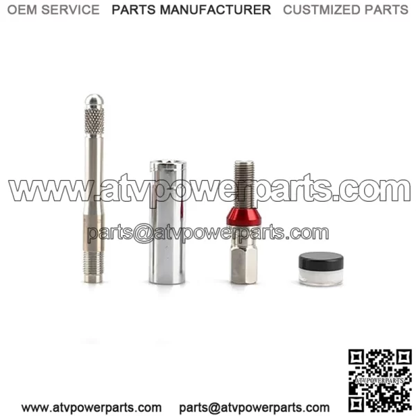 Conical German stainless steel integrated bolt 28mm M14*1.5#natural color - Image 2