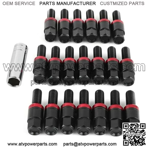 Cone mouth German stainless steel integrated bolt 2#M14*1.5 28mm - Image 4