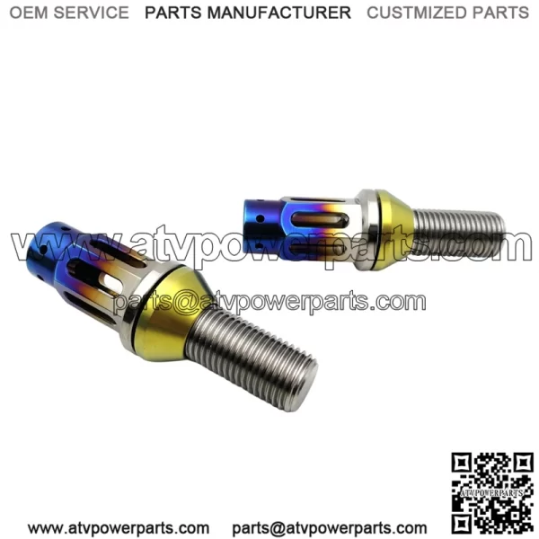 Titanium alloy hollow cone mouth anti-theft German bolt M14*1.5 28mm - Image 4