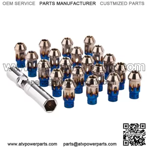 50mm titanium alloy hollow nut M12*1.5