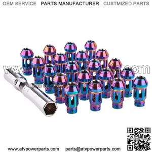 50mm titanium alloy hollow nut M12*1.25