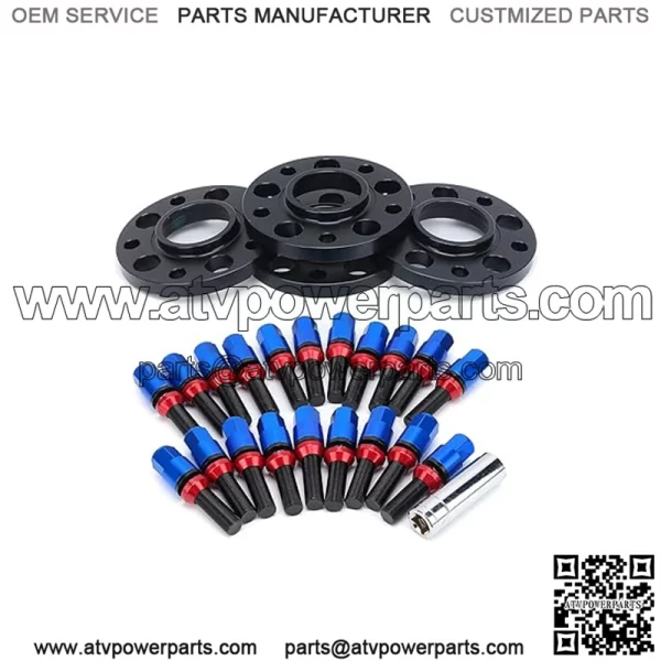 BMW 5*120 72.56mm flange 20mm 4PCS With M12*1.5 cone bolts - Image 3