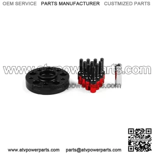 BMW MINI 66.6mm 5*112 flange M14*1.25 15mm 2PCS With M14*1.25 cone bolt