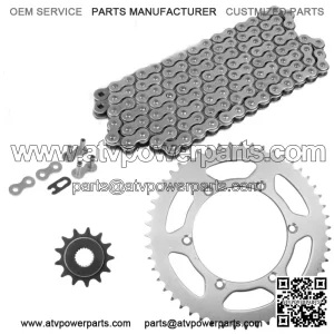 Drive Chain & Sprockets For Kawasaki KX250X 2021-23  520 Pitch 114 Link