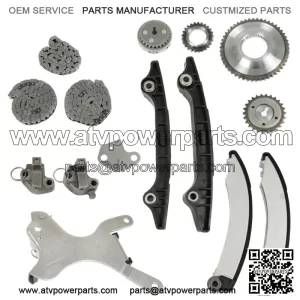 Timing Chain Kit for 04-13 Jeep Liberty Dodge Dakota Ram1500 3.7L (NGC Cam Gear)