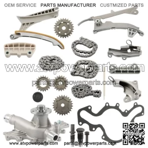 For Ford Mazda Mercury SOHC V6 4.0L Timing Chain Kit w/ Gears + Water Pump Kit