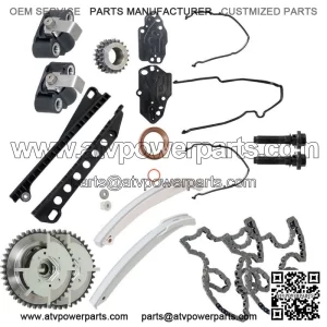 For F150-350 Navigator 5.4L Triton SOHC Timing Chain Kit with VVT Cam Phasers