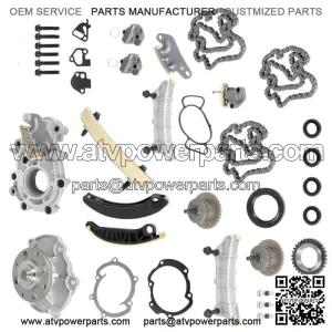 Timing Chain Kit Pump and Gasket For 08-12 Chevrolet Equinox 10-12 GMC Terrain