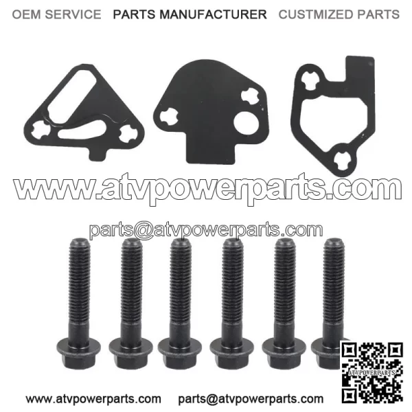 Timing Chain Kit Pump and Gasket For 08-12 Chevrolet Equinox 10-12 GMC Terrain - Image 2