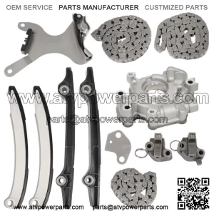 Timing Chain Kit w/o Gear Oil Pump For 1999-2005-2007-2008 DODGE JEEP 4.7L SOHC