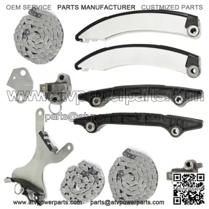 For Chrysler Dodge 3.7 226 SOHC VIN K Timing Chain Kit w/o Gears 2002-2011
