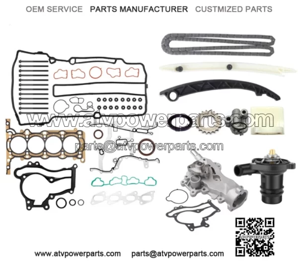 Timing Chain Kit Head Gasket Bolts For 11-15 Chevrolet Sonic Cruze Buick 1.4L L4