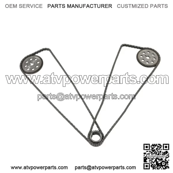 Timing Chain Kit For 06-12 Kia Sorento Sedona Hyundai Santa Fe Azera - Image 2